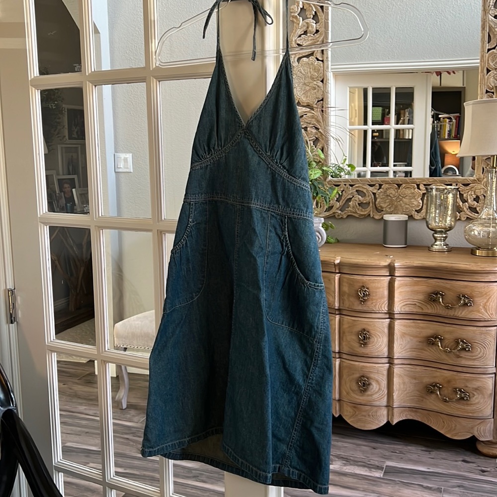 Old Navy Denim Ladies Sundress Size 10